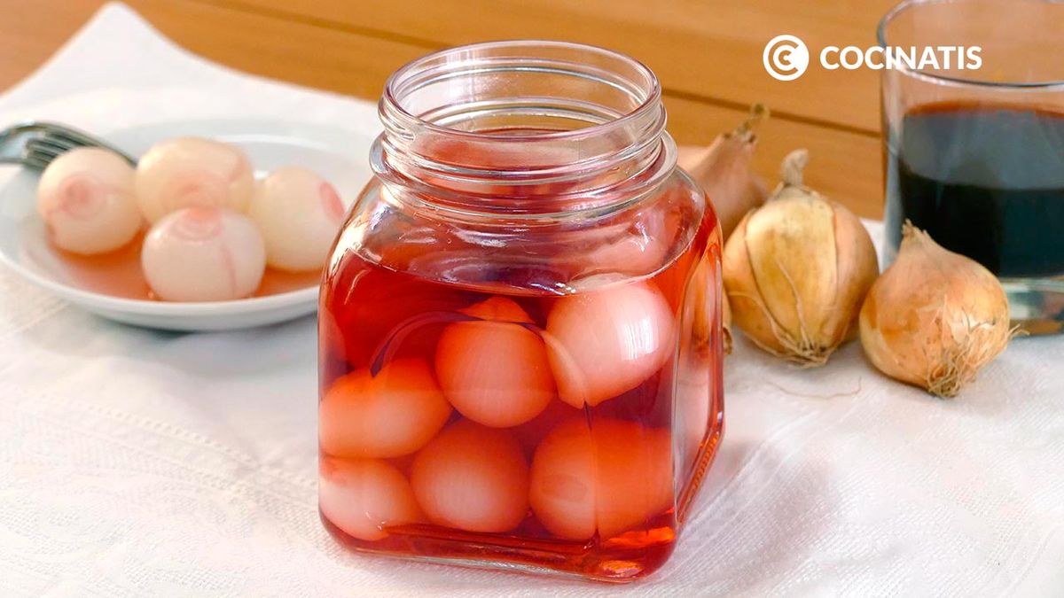 Cómo hacer cebolletas en vinagre