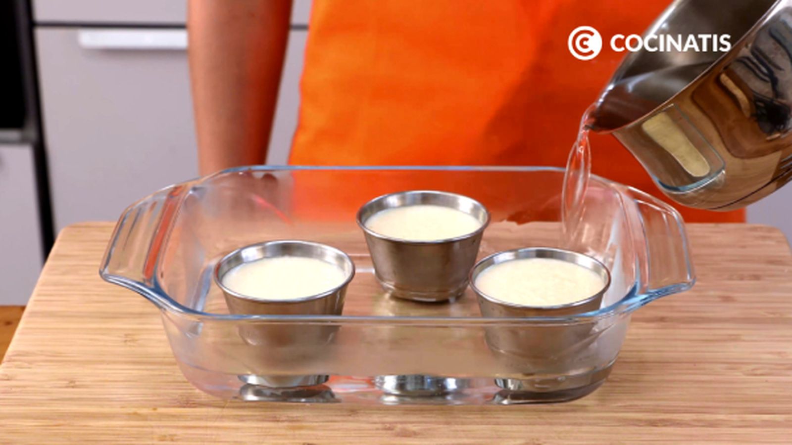 CTIS0605 receta flan de coco paso 4 CTIS0605 receta flan de coco paso 4
