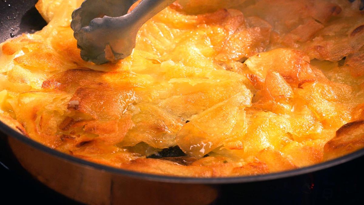 Receta de huevos estrellados  paso 2