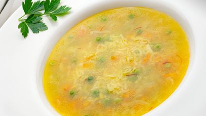 Sopa de arroz, receta de Karlos Arguiñano