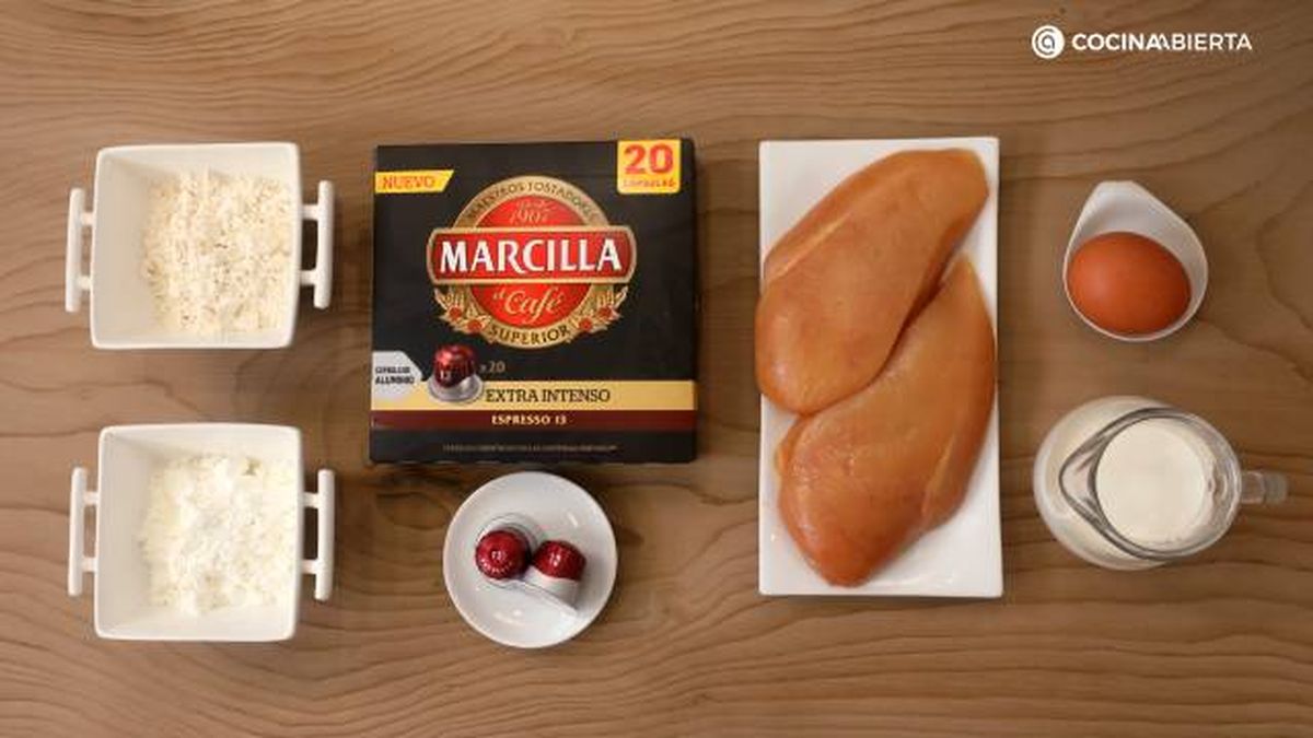 Marcilla pollo frito tempura cafe ingredientes