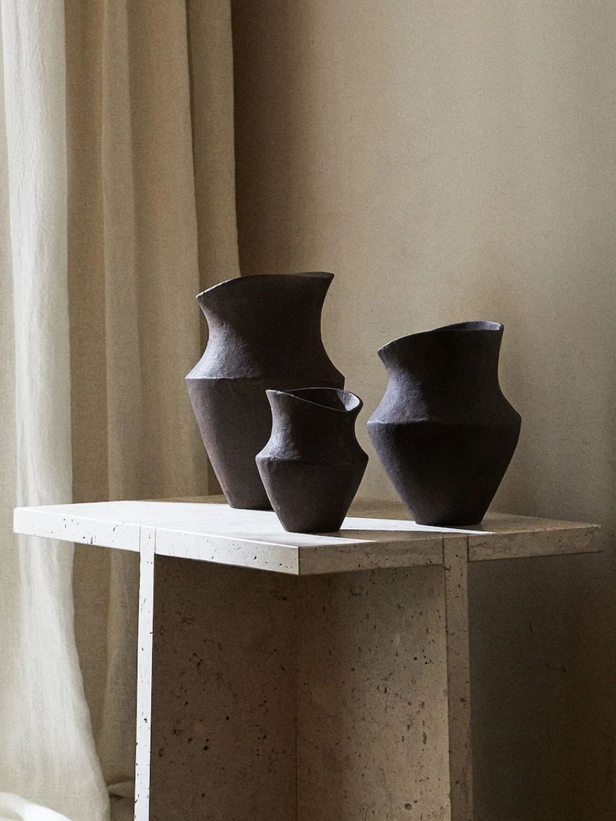 jarron forma irregular zara home