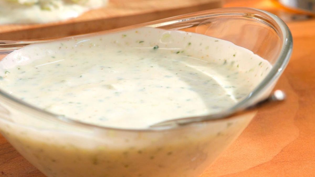 Salsa blanca de kebab