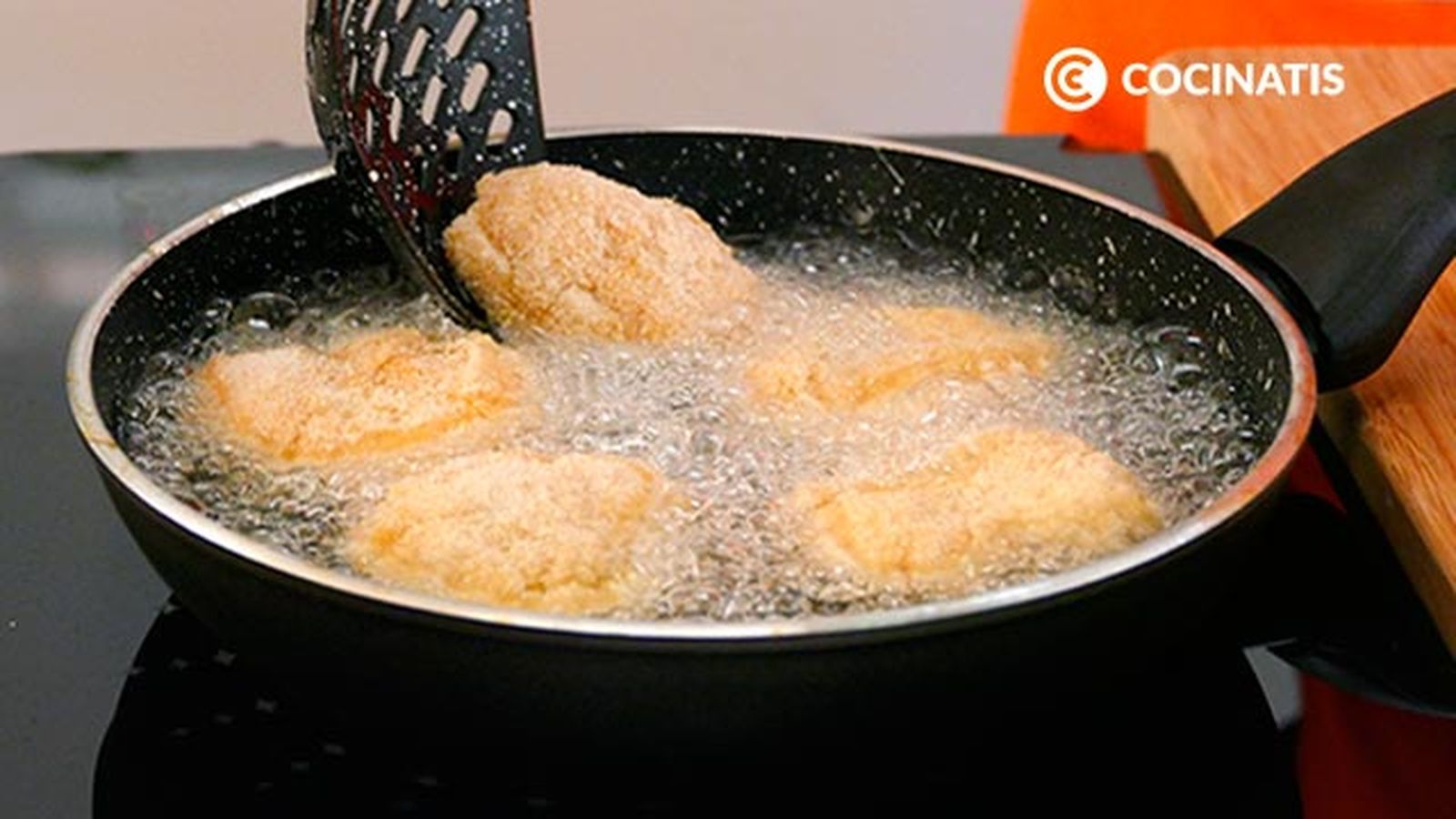 Receta de nuggets de calabacÃn y queso paso 6 Receta de nuggets de calabacÃn y queso paso 6