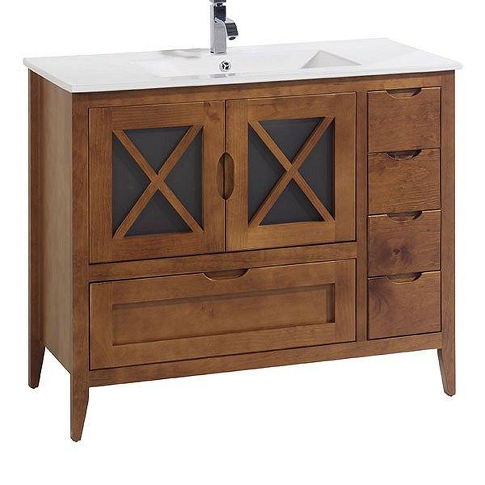 Conjunto bano bolonia mueble lavabo RUSTICO