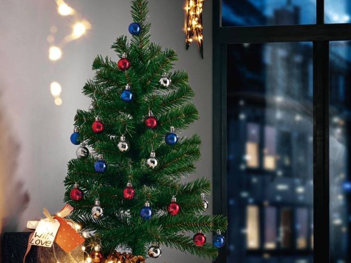 arbol navidad lidl  verde