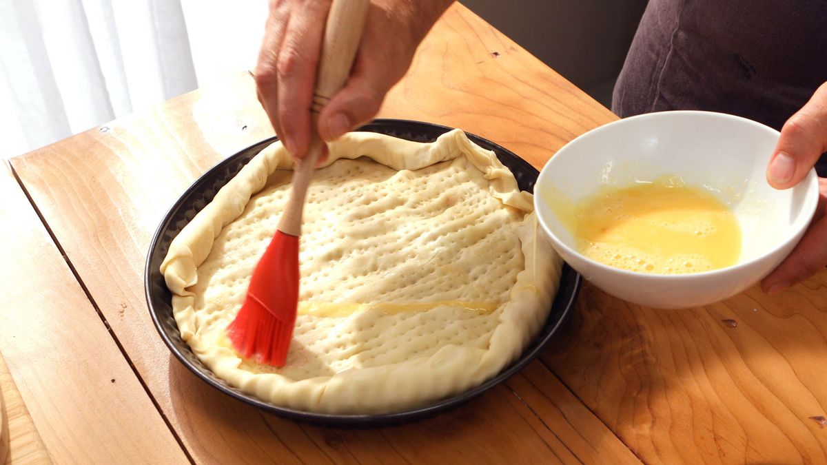 Pastel de pollo   Paso 3