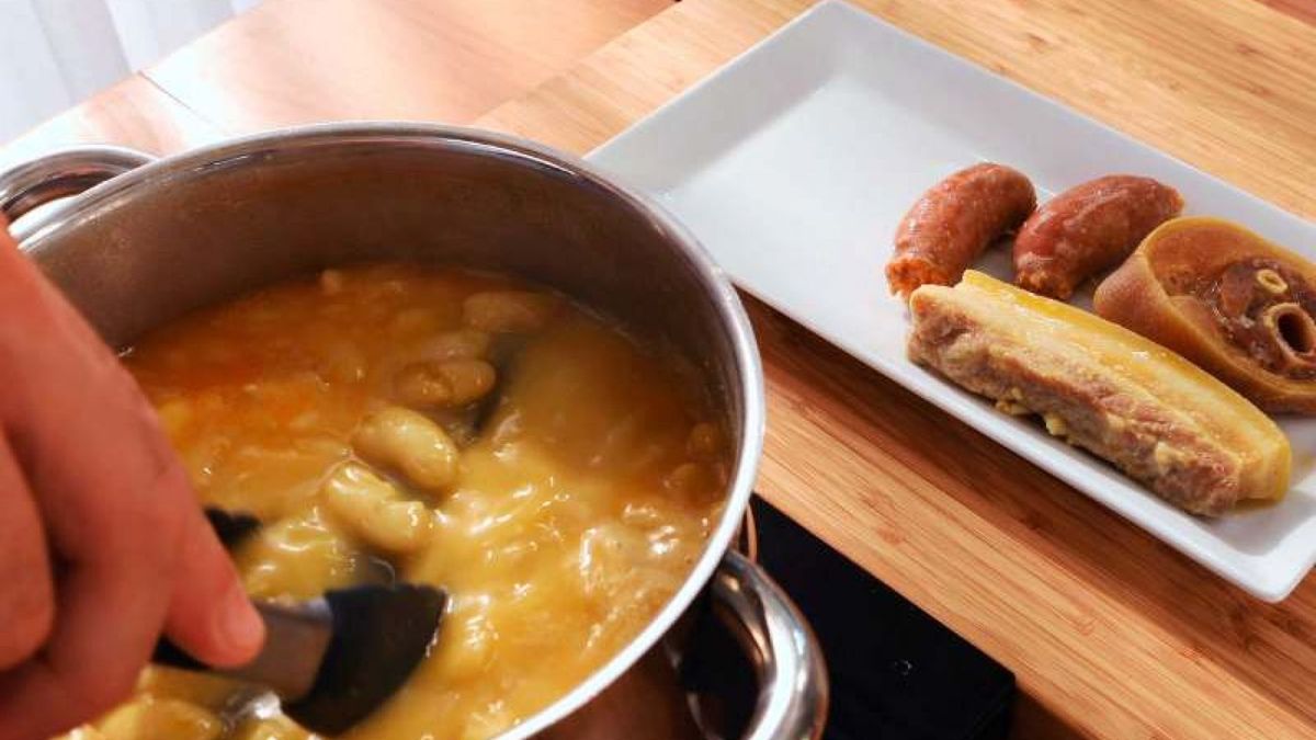Fabada asturiana   Paso 5