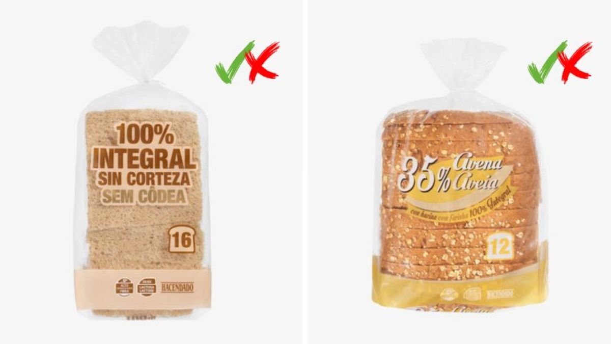 Pan de molde del Mercadona