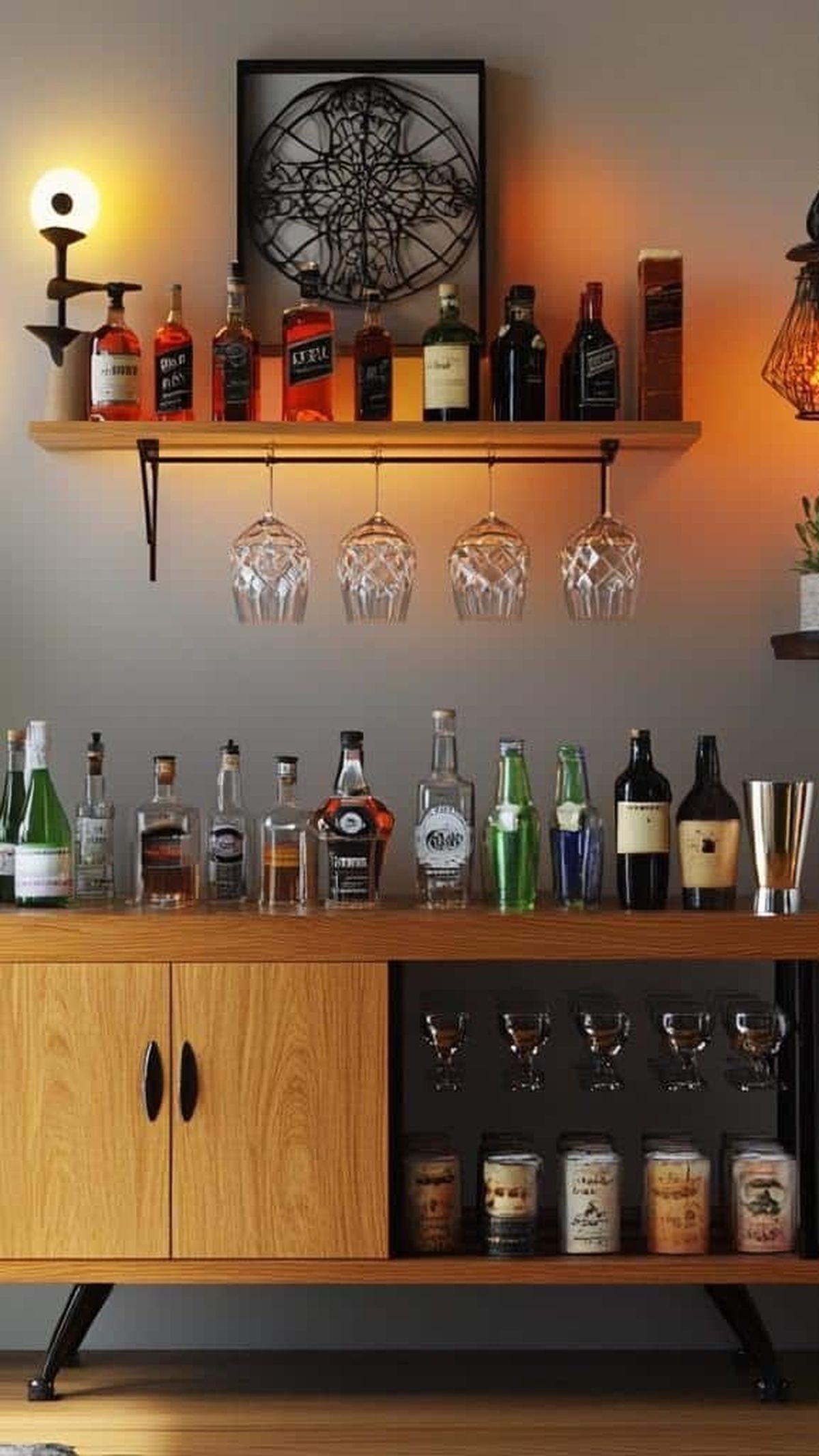 La iluminación es clave para crear un espacio acogedor