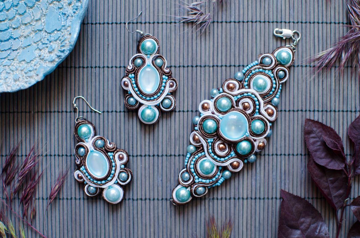Aprende la técnica de soutache 2