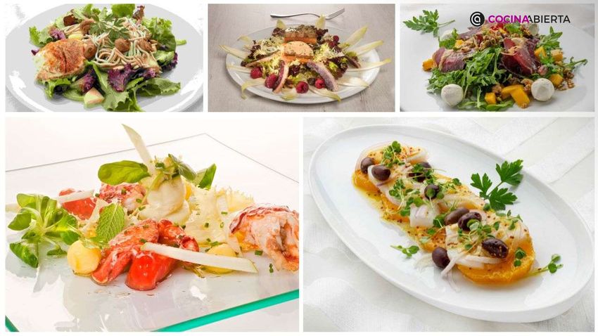 Apunta estas ensaladas navideñas para darle un toque de frescor a tus entrantes