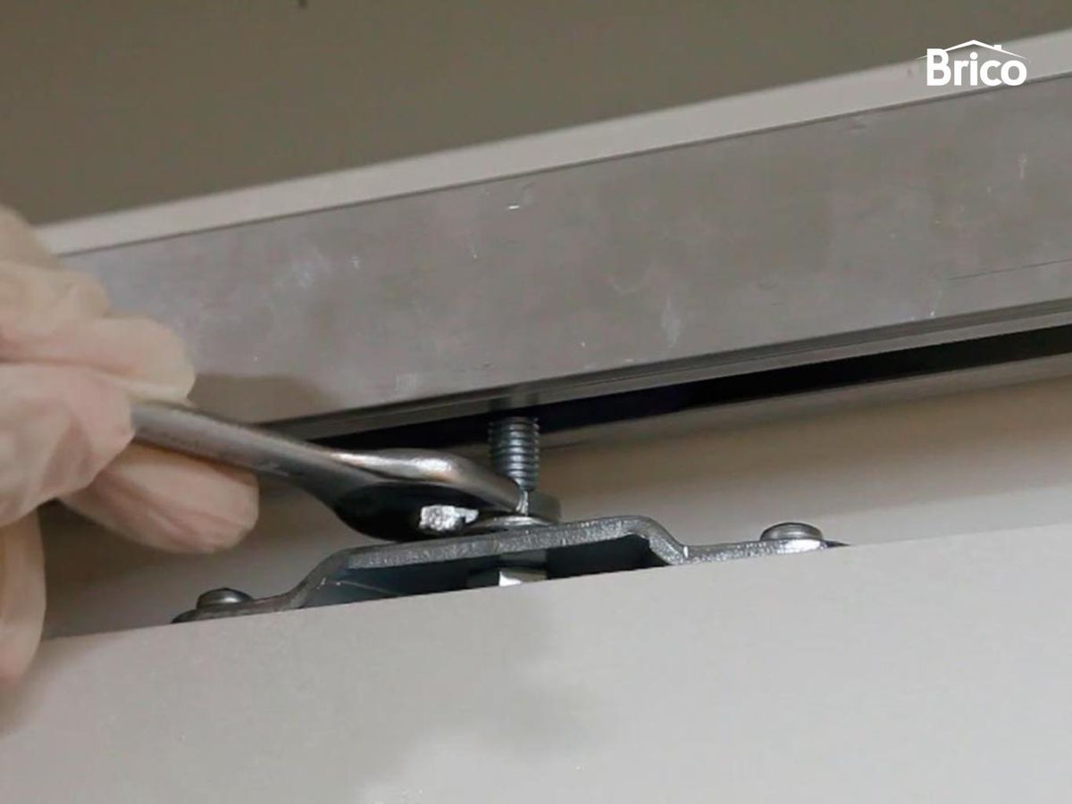 Alínear la puerta corredera