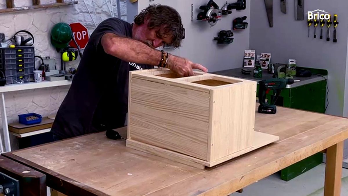 Bricomania 41 hacer cubos reciclaje casero paso 11