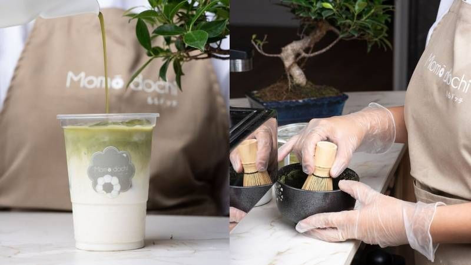 El té matcha en diferentes versiones, otra de sus especialidades