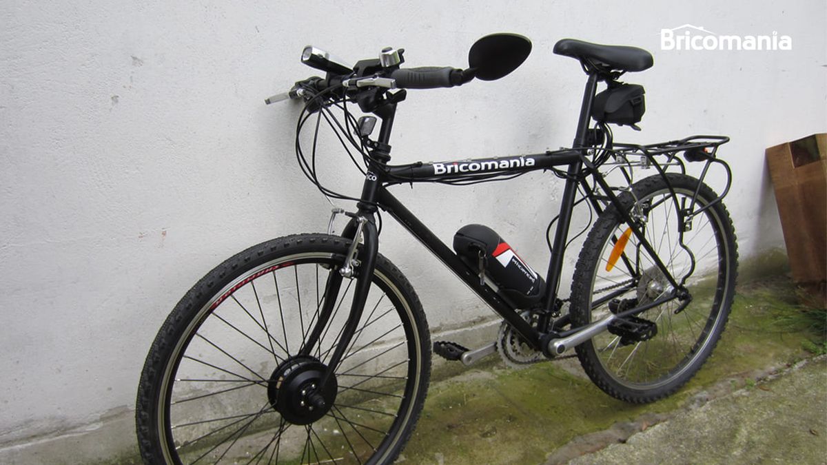 Bricomania 754 motor electrico para bicicleta xl