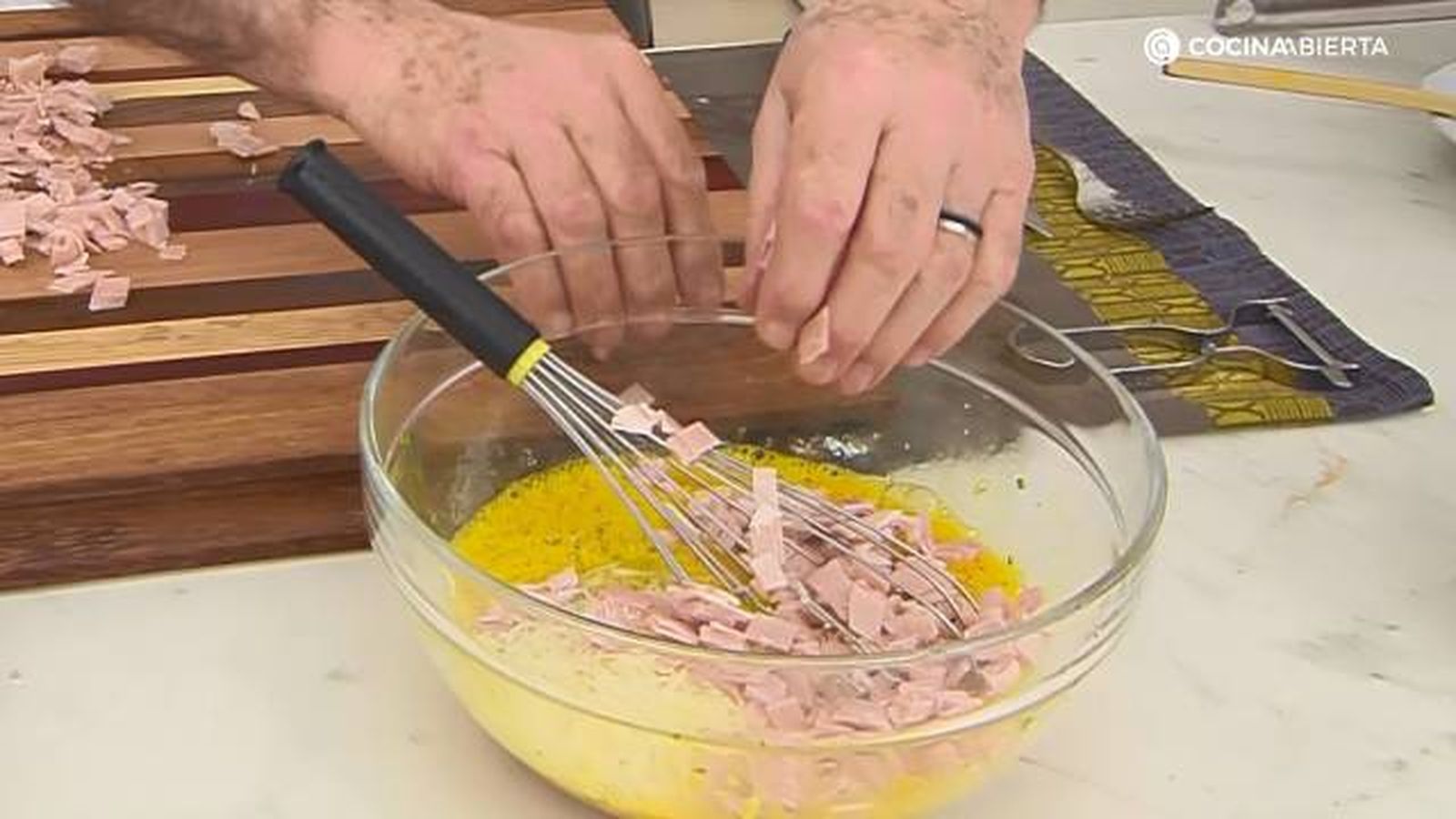 KARL7120 Tortilla arroz jamon queso paso 2 KARL7120 Tortilla arroz jamon queso paso 2