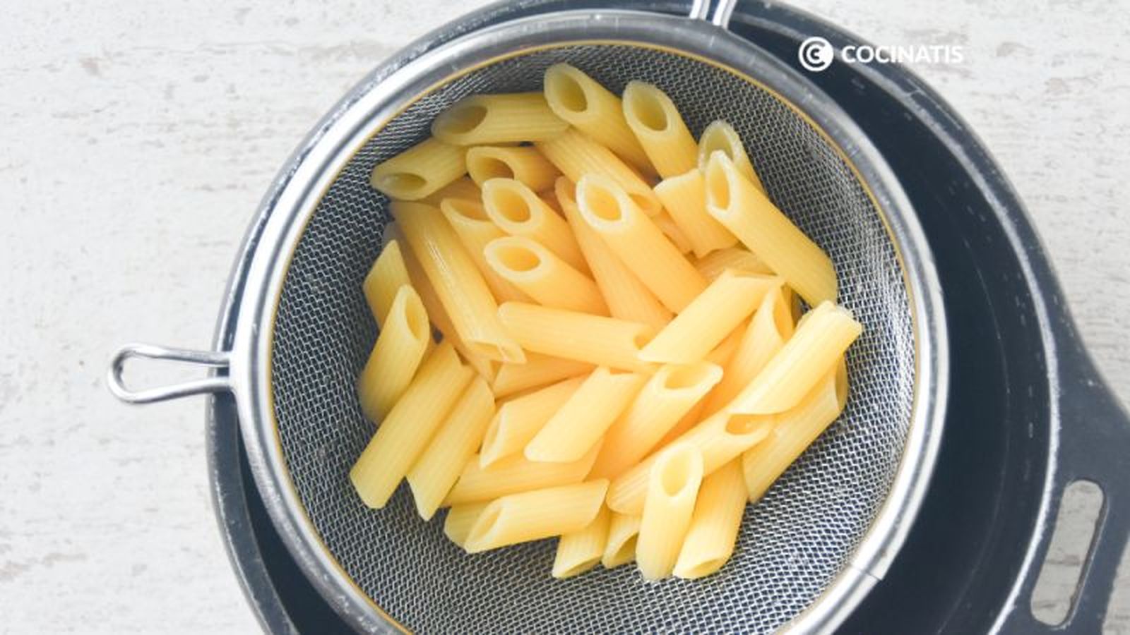 Macarrones cocidos