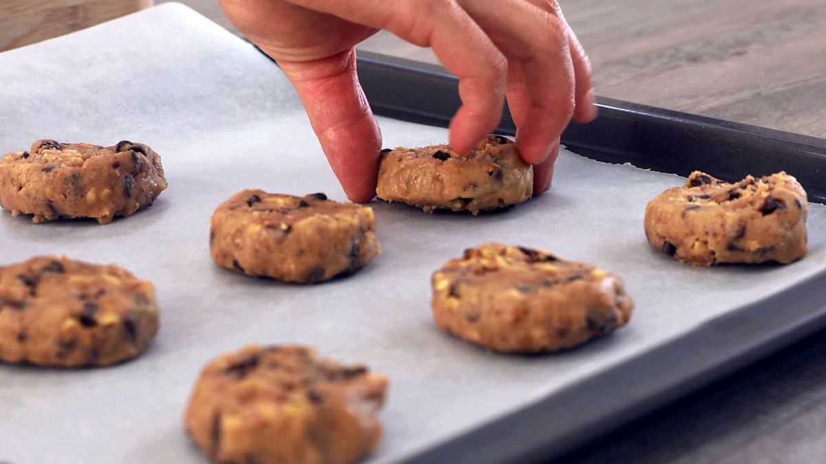 Receta de cookies de chocolate y nueces   paso 6