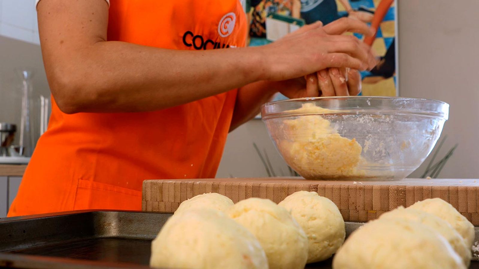 Receta de pan de queso o chipa paso 3 Receta de pan de queso o chipa paso 3