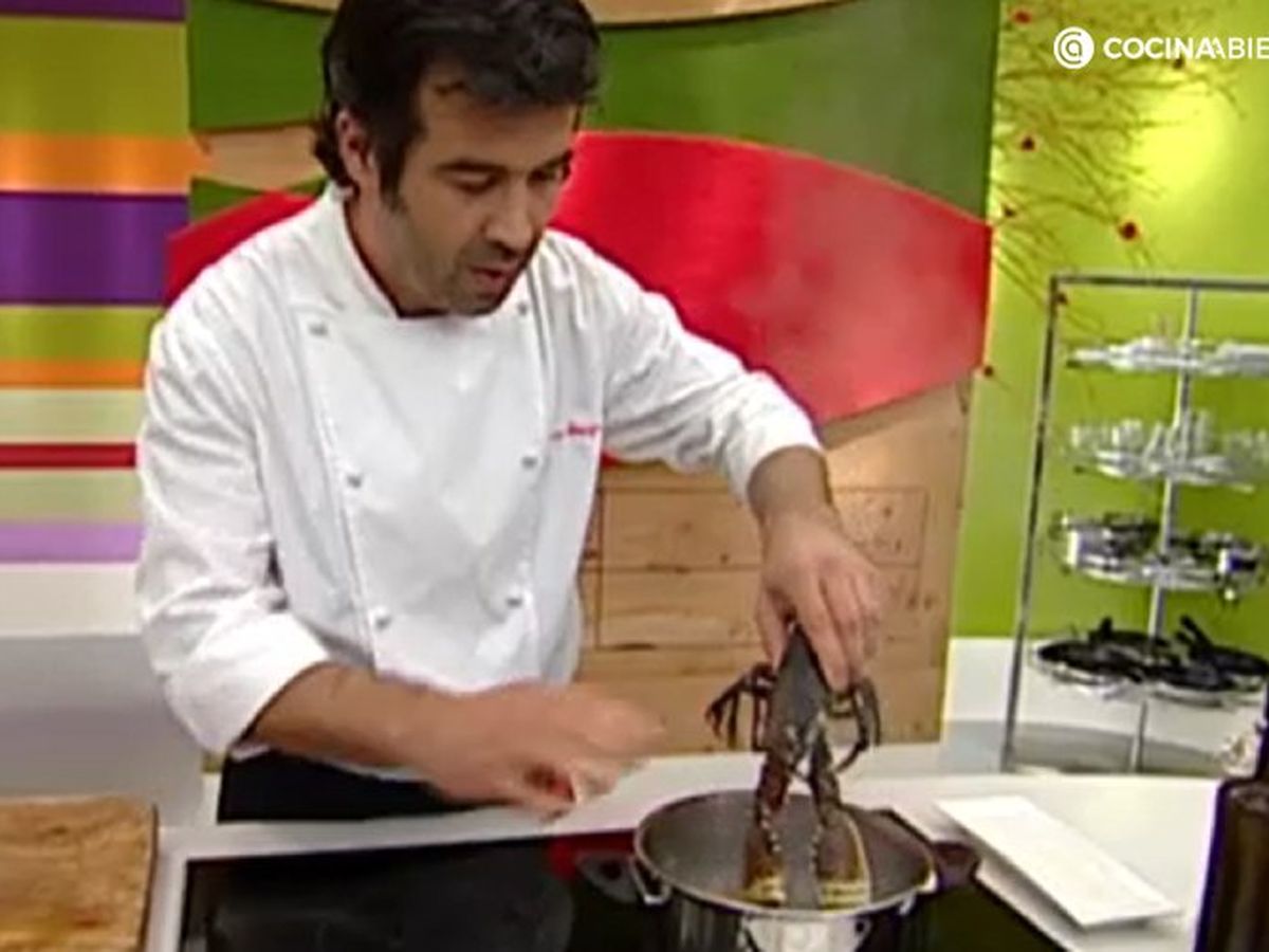 Cuece el bogavante según su peso