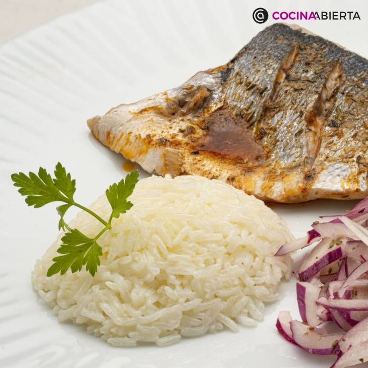 guarniciones para pescado arroz