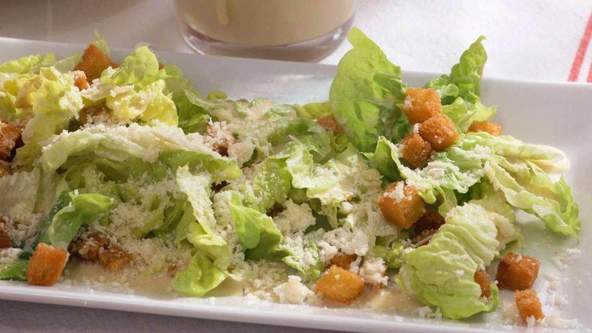 Ensalada César, la auténtica receta   Paso 3