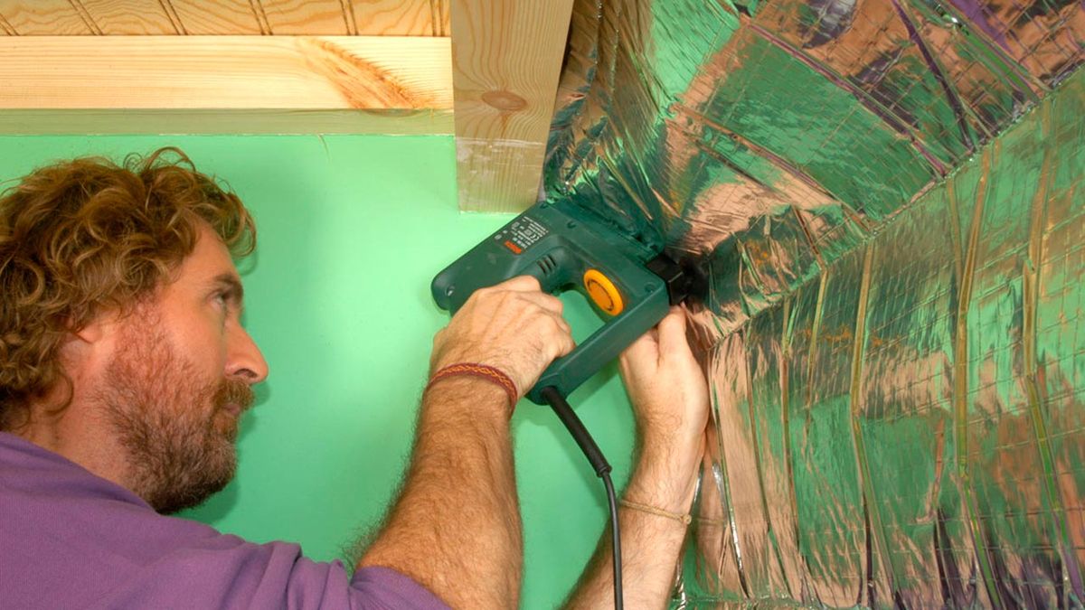 Colocación de manta aislante paso 4