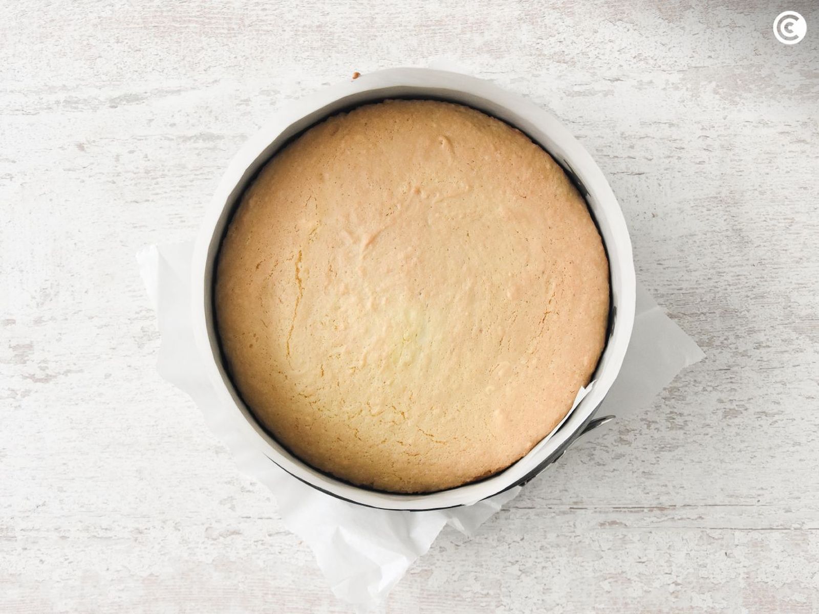 Hornear el bizcocho casero de la abuela