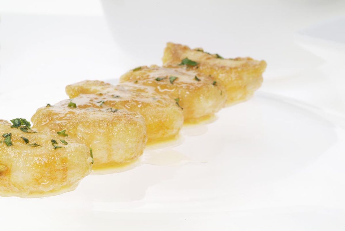 Langostinos al curry