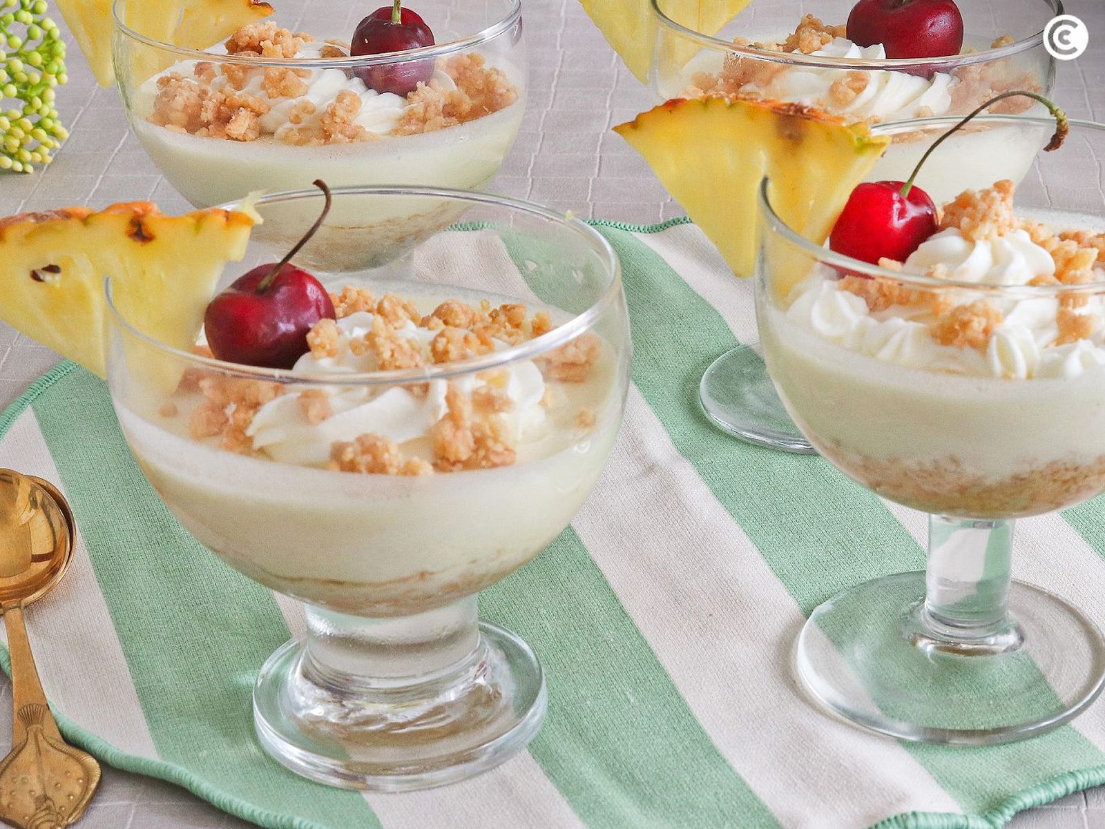 Mousse de piña