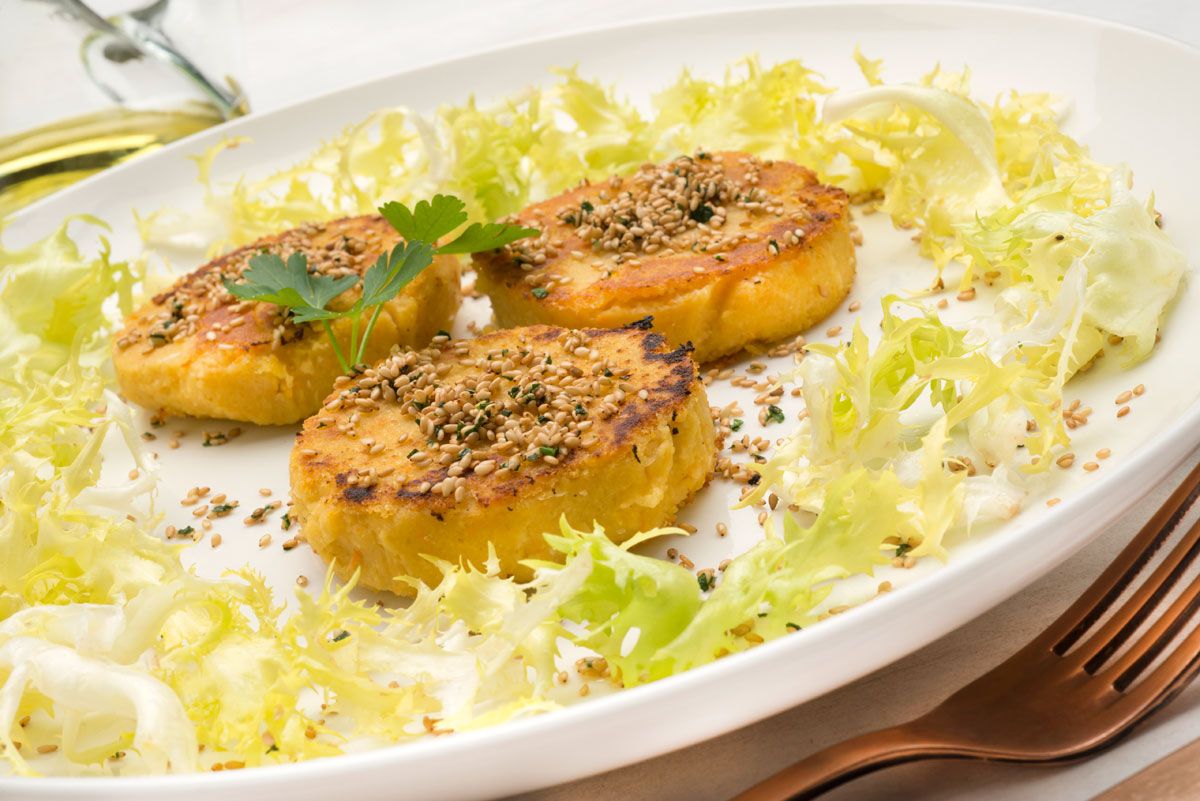 492 Hamburguesas de garbanzos y polenta arguinano xl