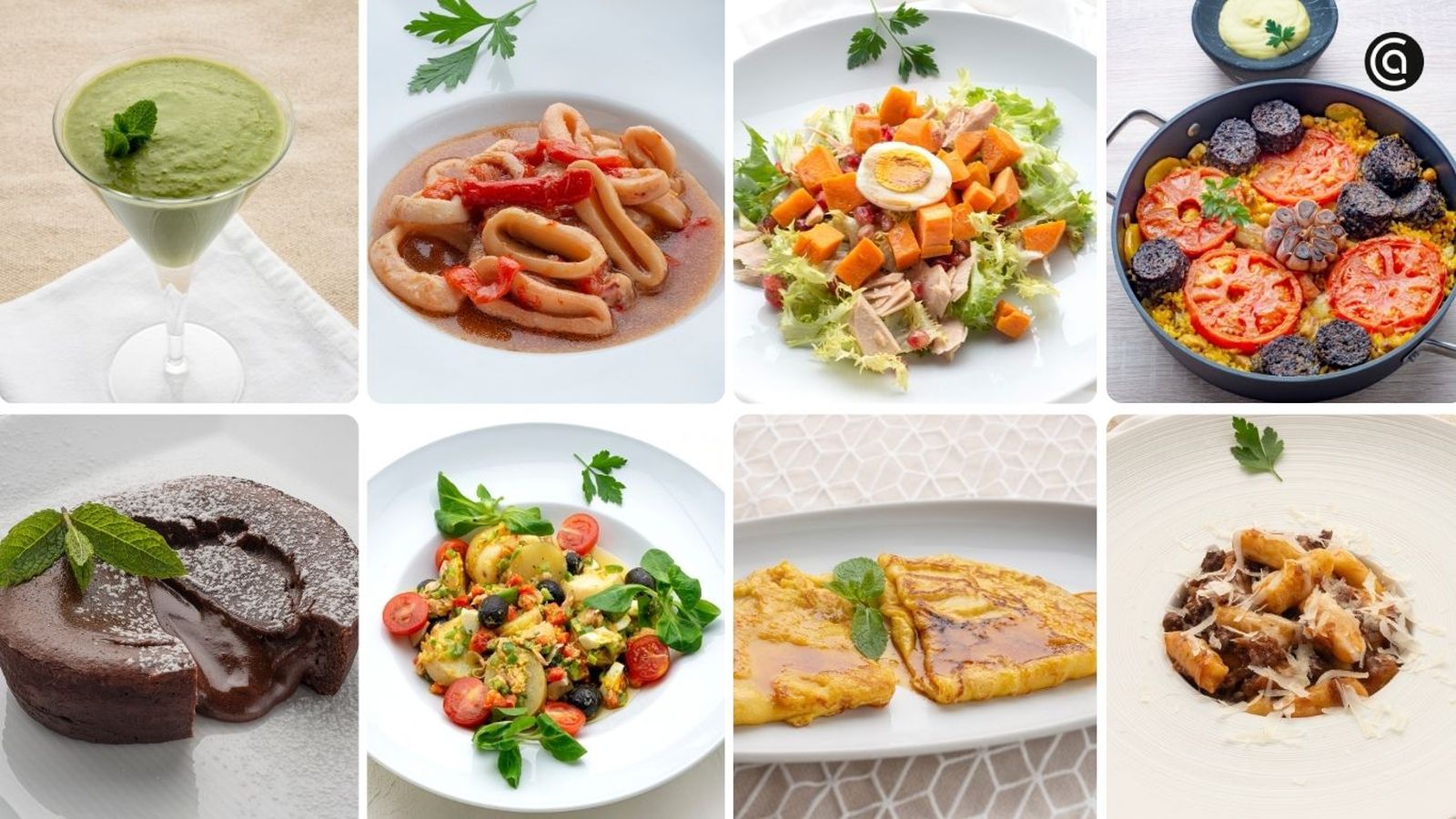Ideas para comidas y cenas con platos que puedes adaptar según el tiempo, tus antojos o la despensa