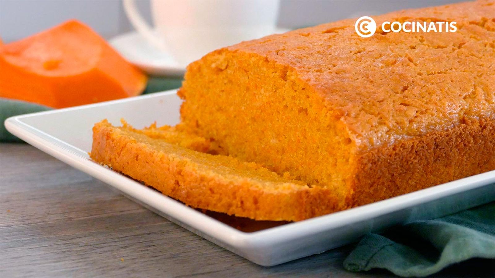 Receta de bizcocho de calabaza paso 7 Receta de bizcocho de calabaza paso 7