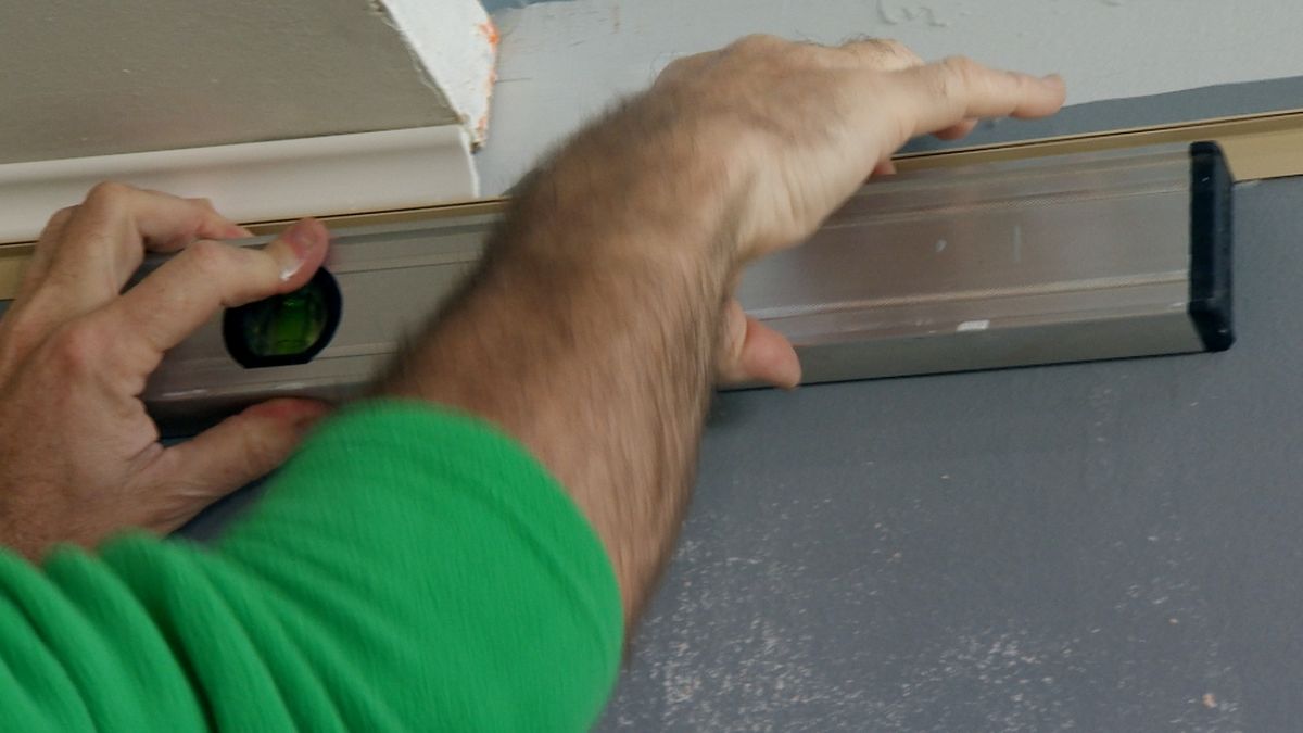 Revestimiento plástico de pared paso 3