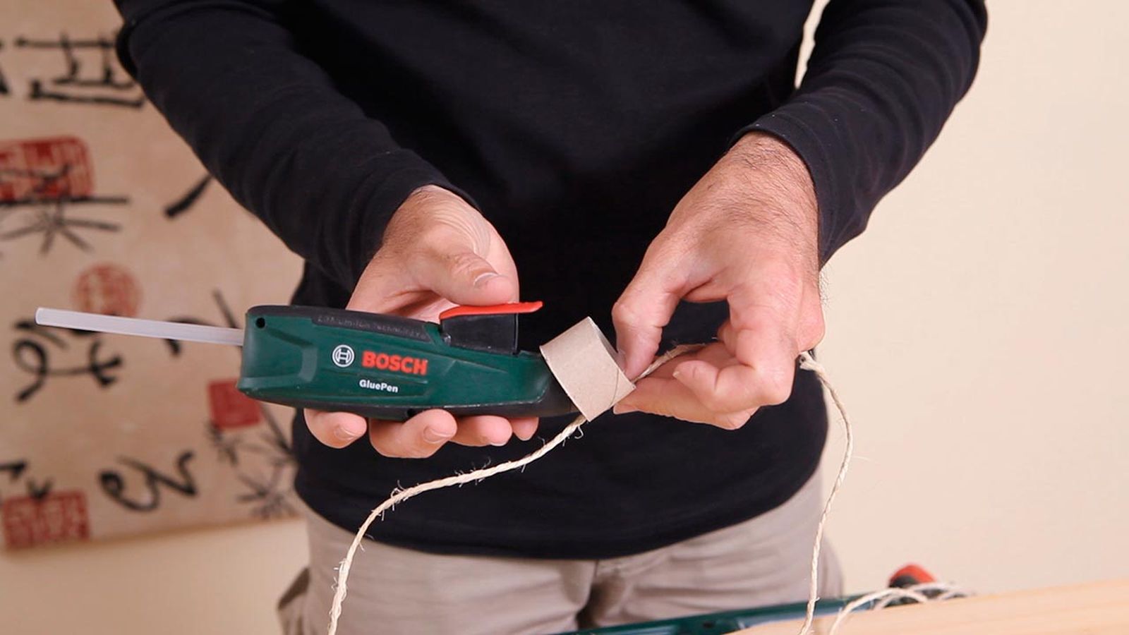 Hacer servilleteros de cuerda paso 4 Hacer servilleteros de cuerda paso 4