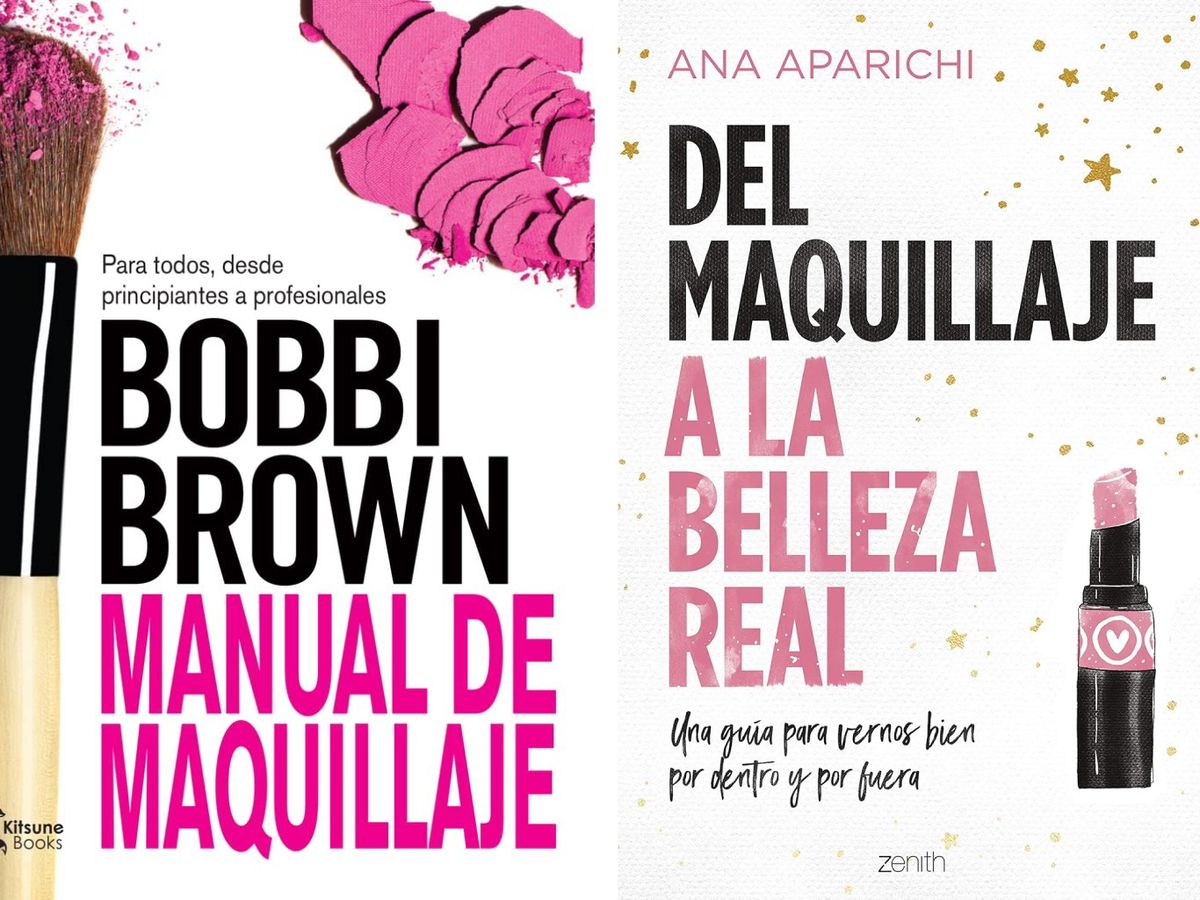 Portadas de los libros Manual de Maquillaje de Bobbi Brown y Del Maquillaje a la Belleza Real / Fotos: Amazon