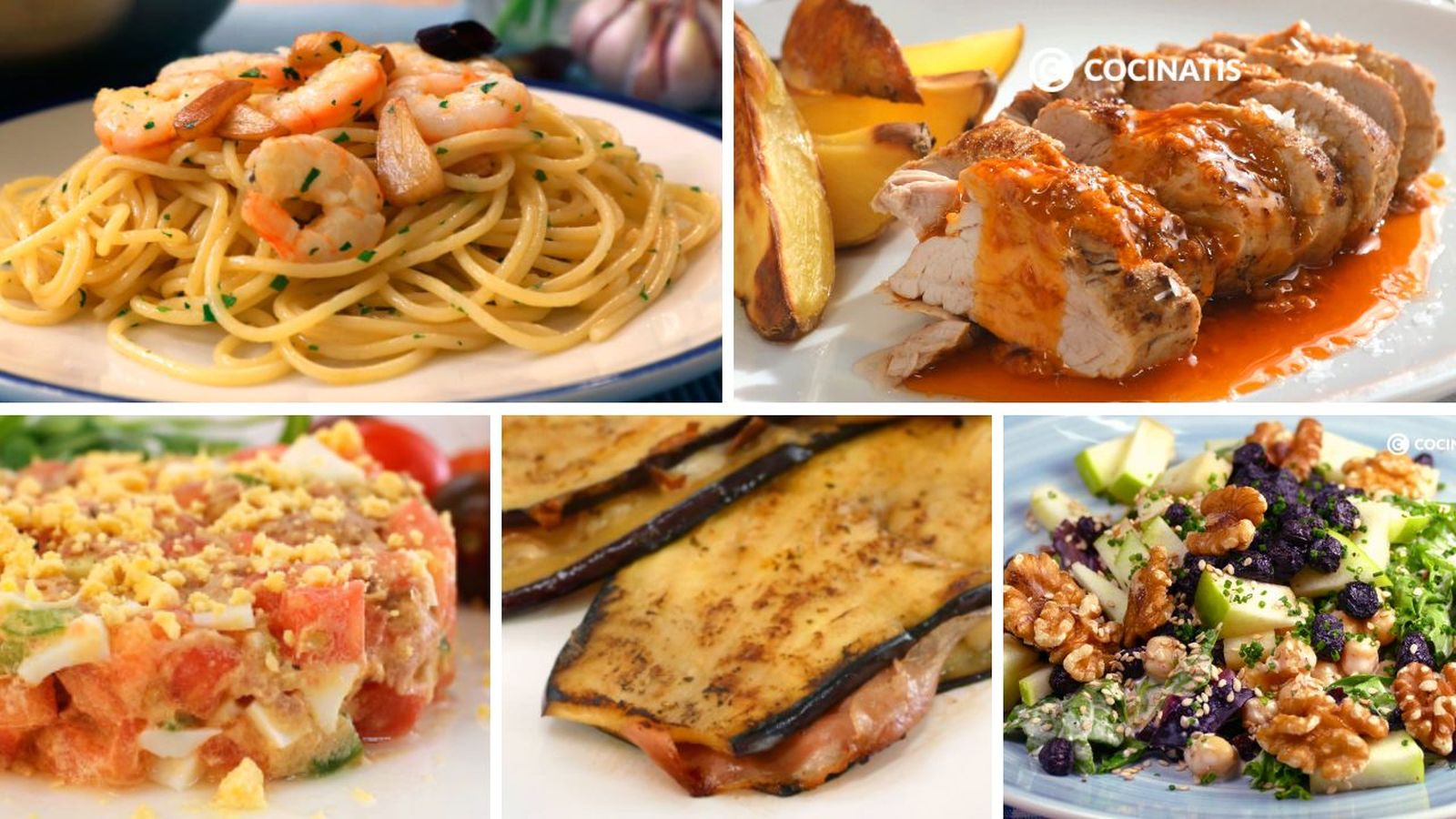 Menú semanal del 12 al 18 de agosto