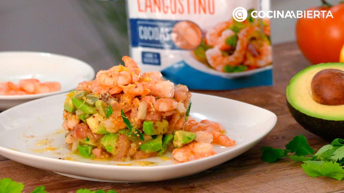 CTIS0850 receta timbal de langostinos y aguacate paso 6 ca