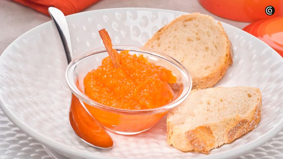 La mermelada de calabaza es una conserva casera fácil de preparar en casa y muy saludable