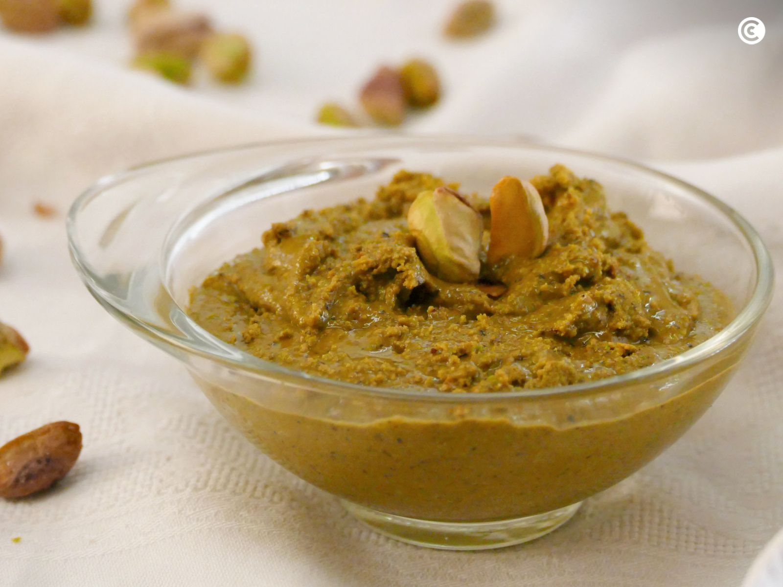 Receta de crema de pistacho