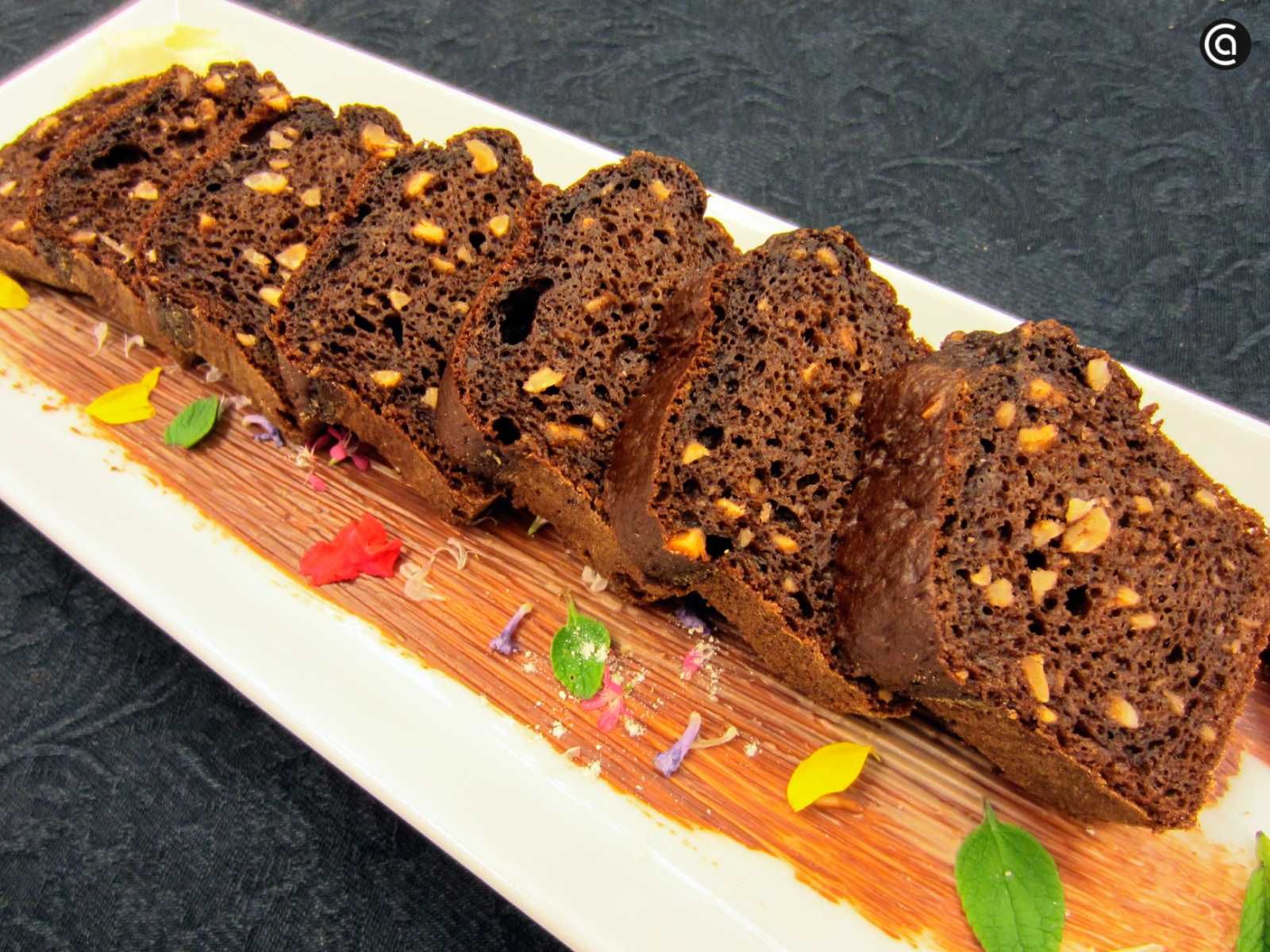 Bizcocho de algarroba de Juan Mari Arzak