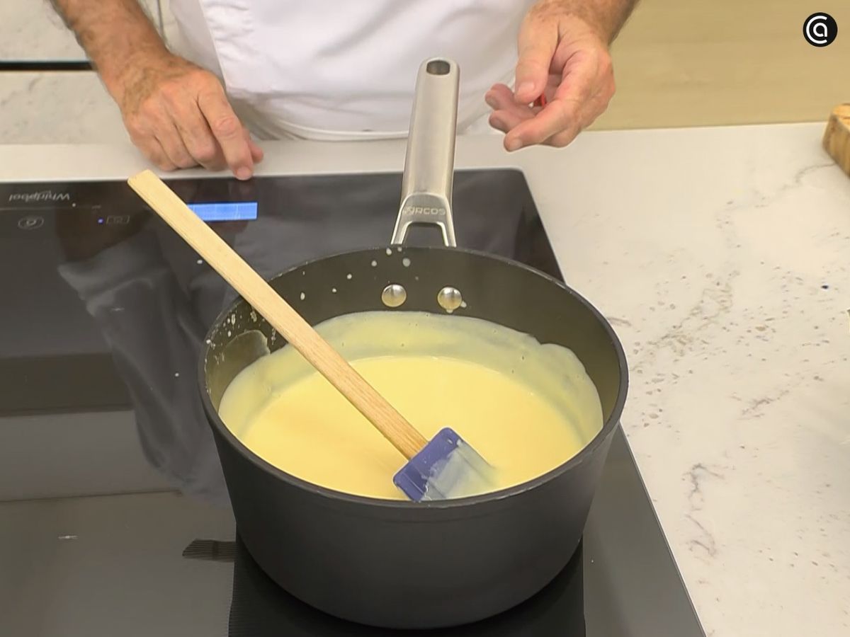 Piña rellena - paso 3