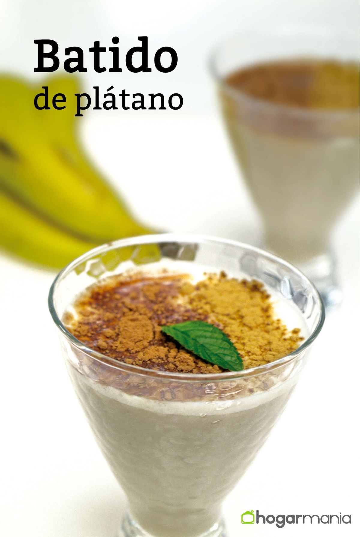 receta batido platano