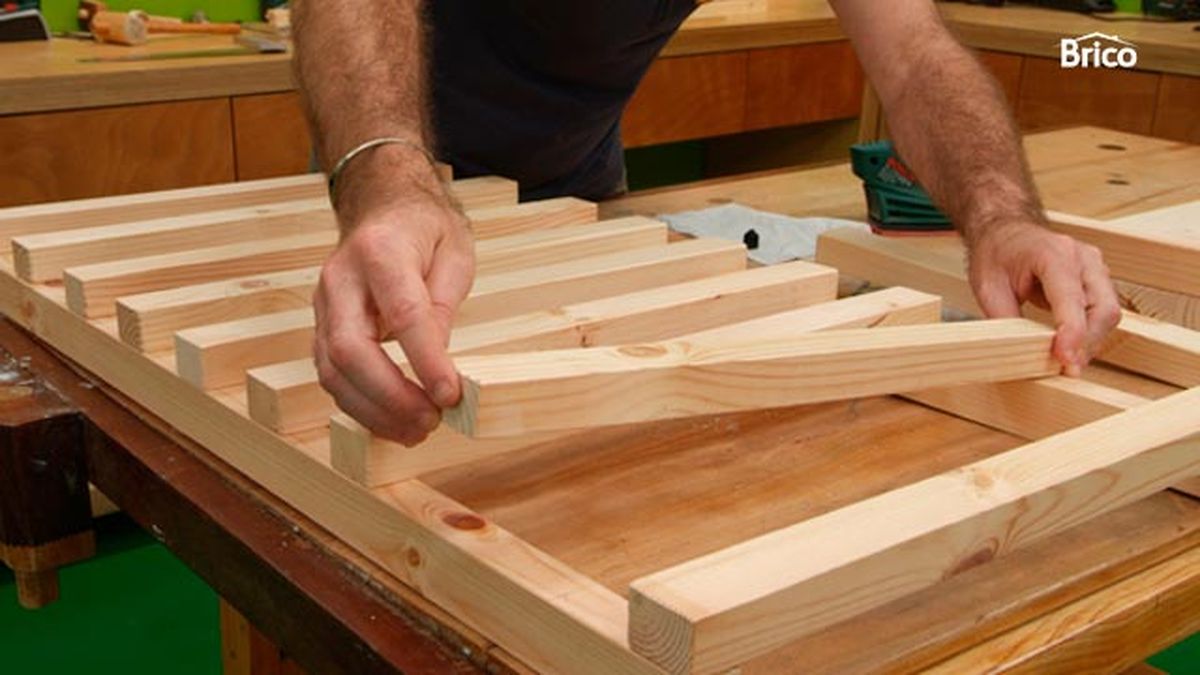 Mesa de jardineria paso 6