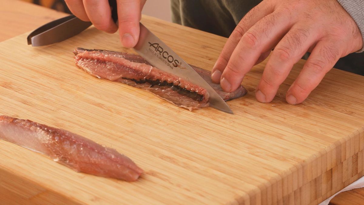 Cómo limpiar caballa o verdel   Sacar lomos