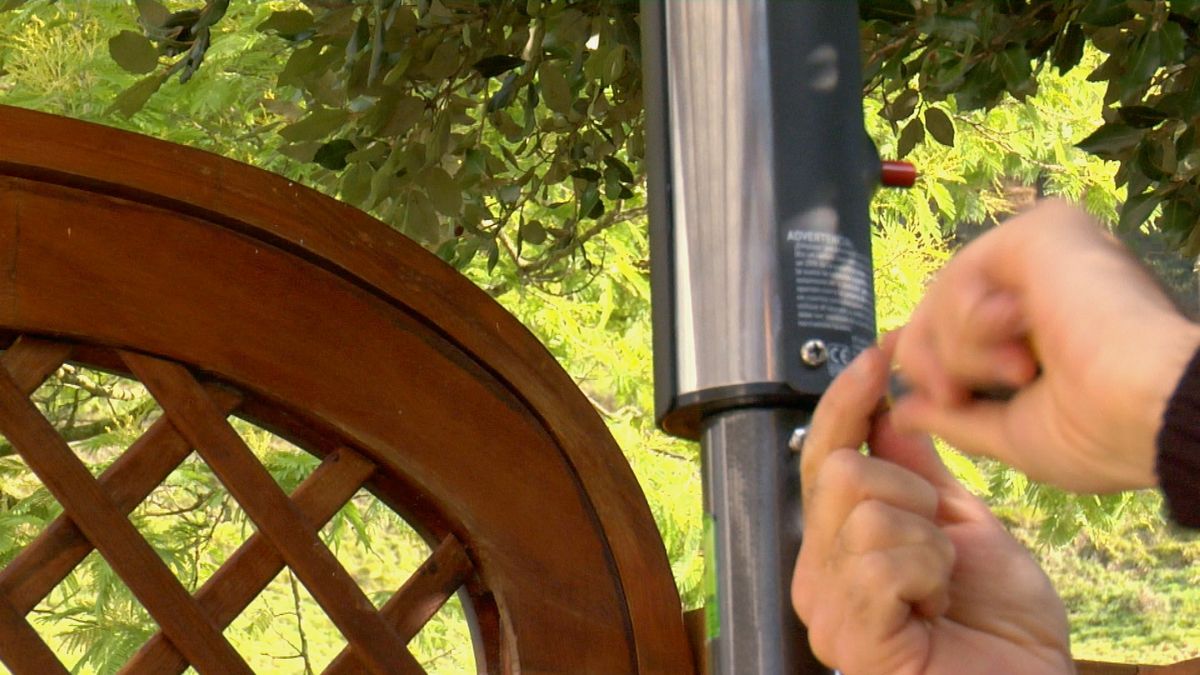 Estufa de exterior paso 5