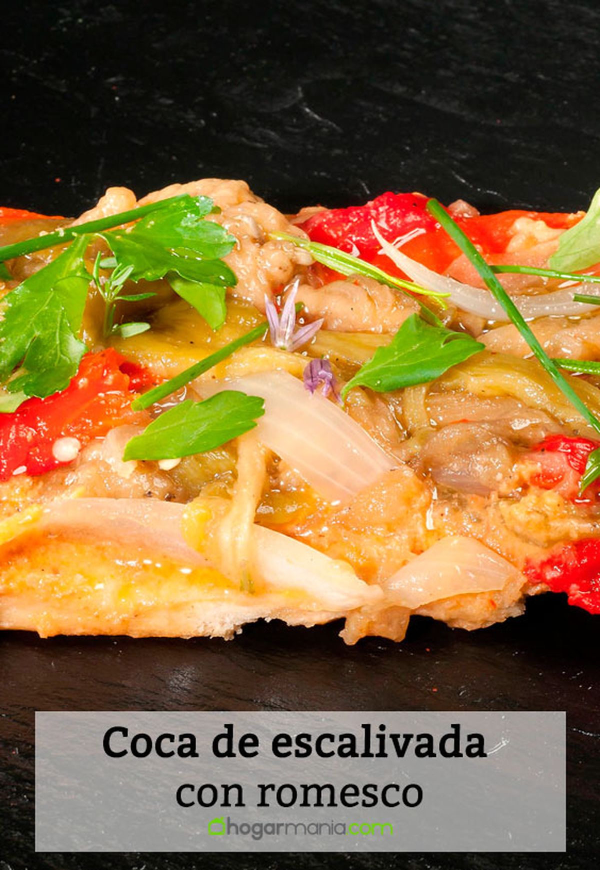 coca escalivada romesco pin