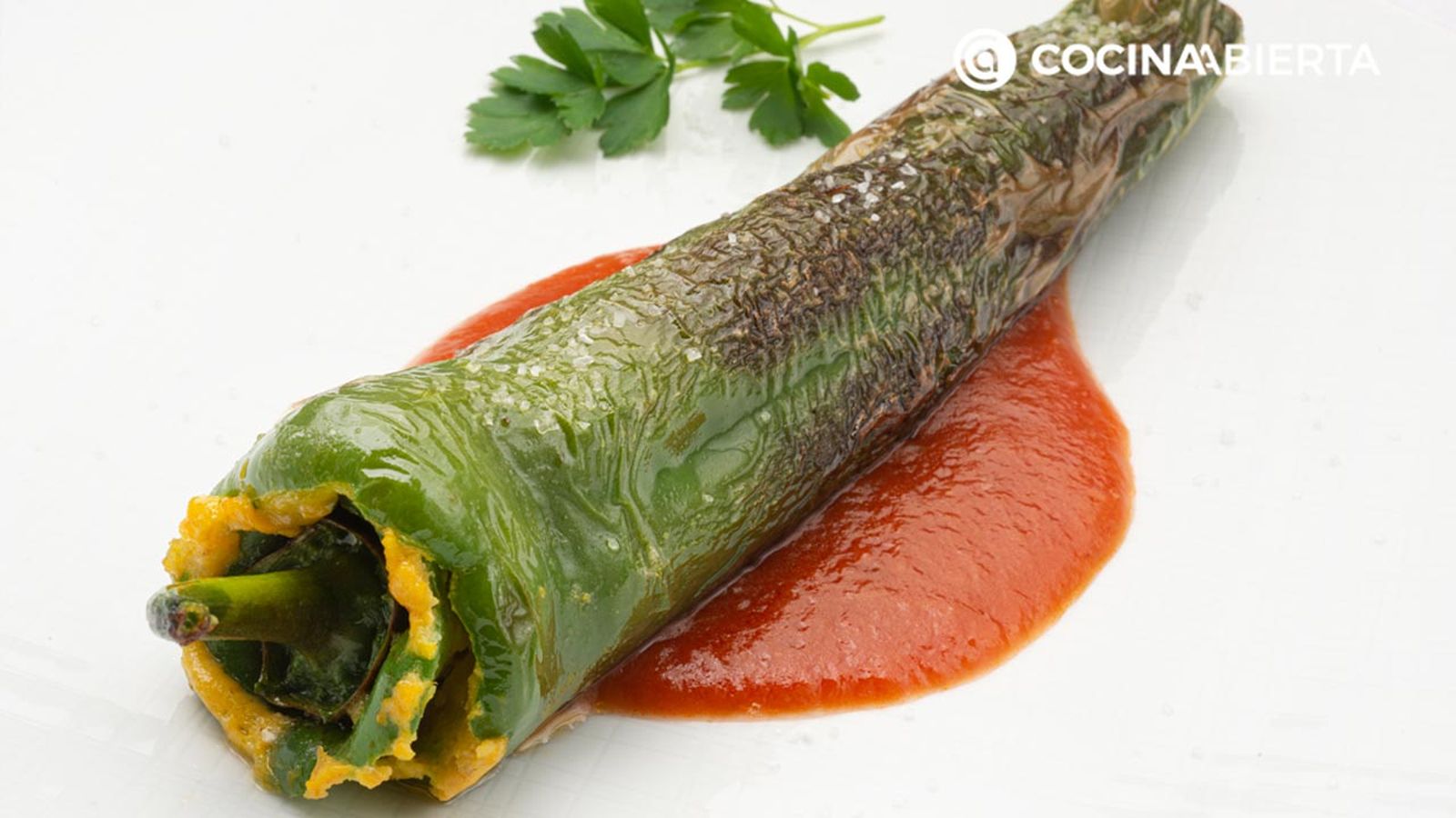 13 recetas de pimientos rellenos - Pimientos verdes rellenos de tortilla de patata