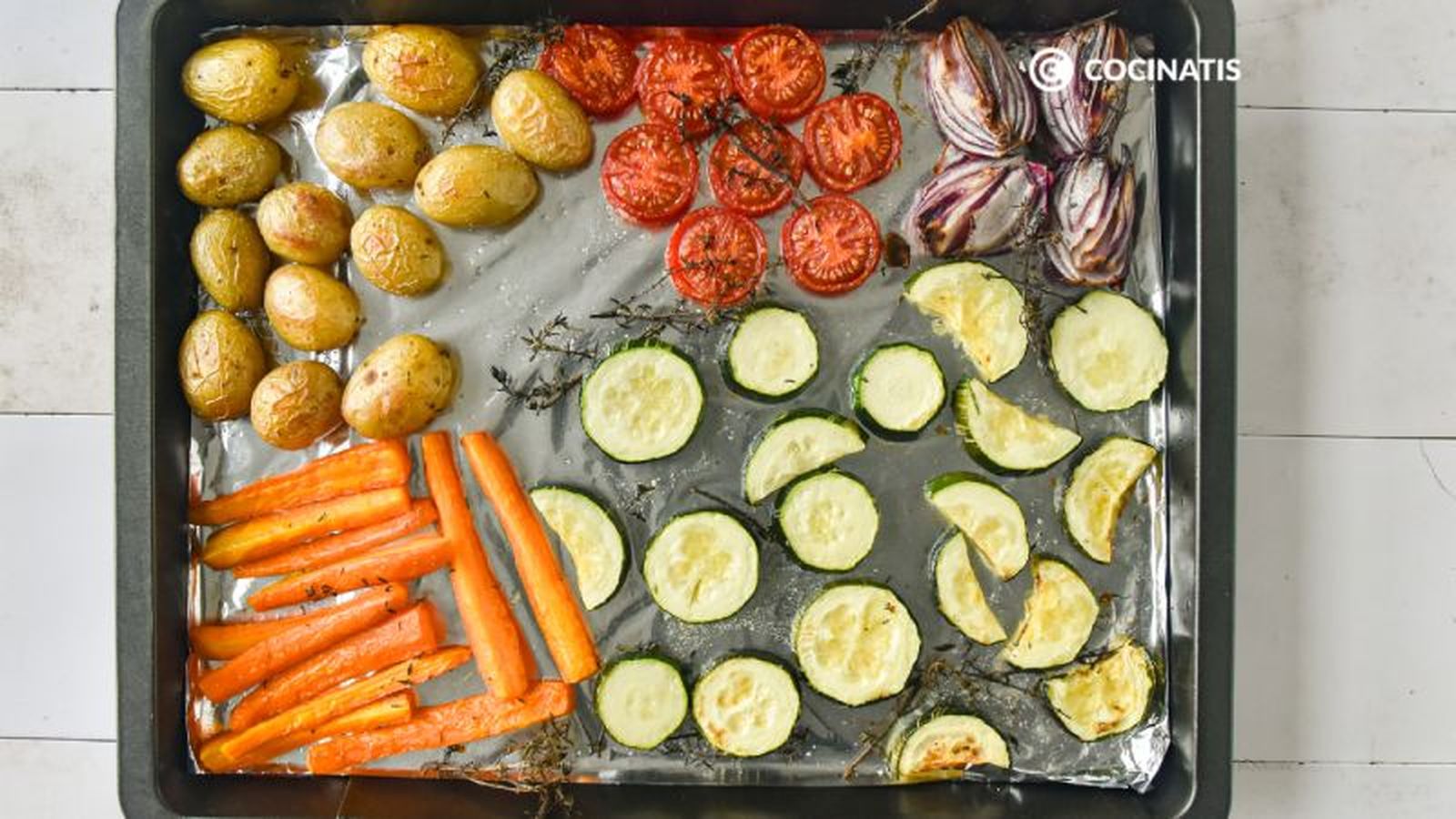 Cocinamos las verduras al horno Cocinamos las verduras al horno